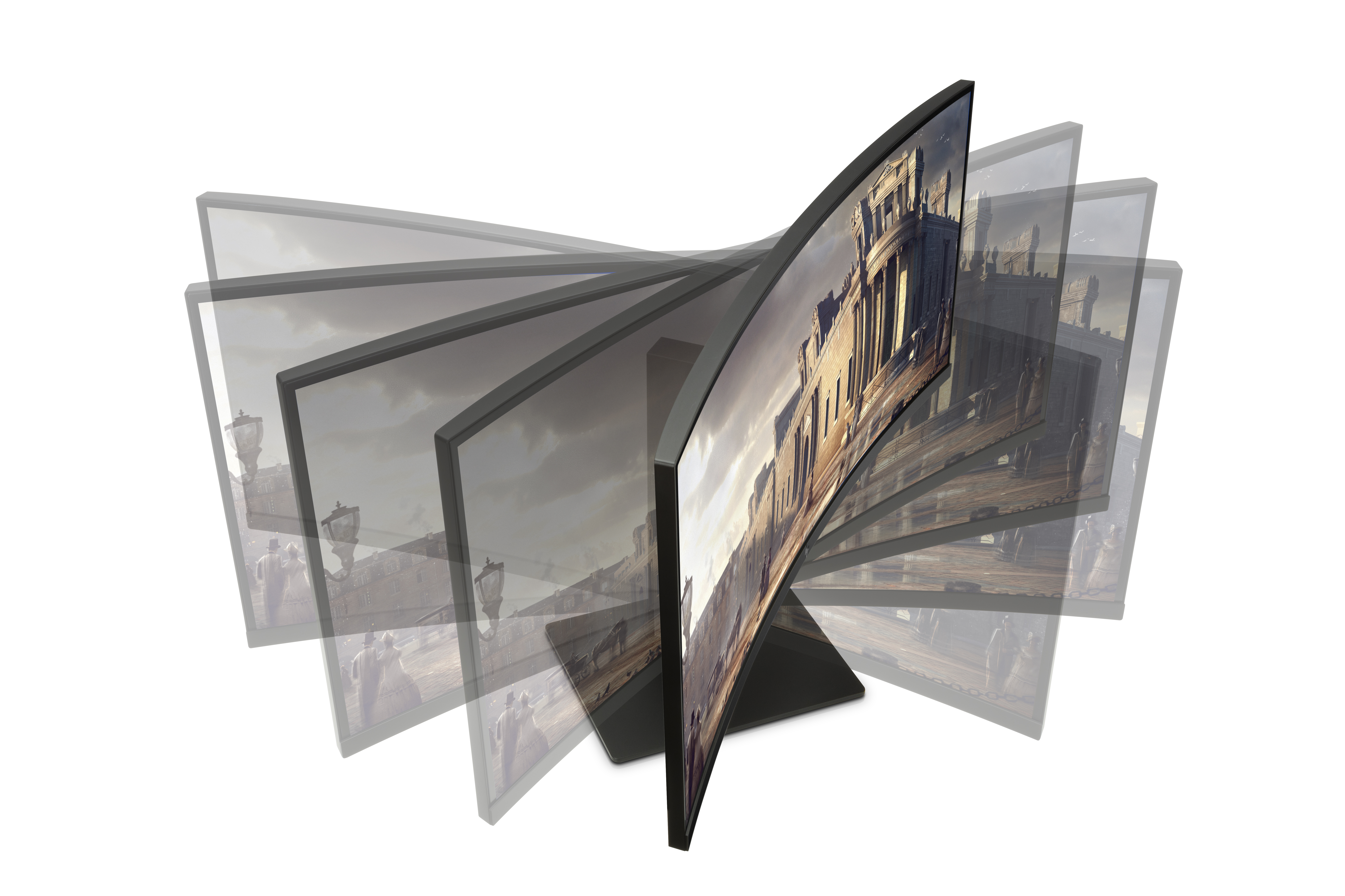 Z4W65A4#ABB z38c 37.5-inch curved display 3840х1600 21:9 ips 300 cd/m2 1000:1 14ms 178°/178° hdmi usb 3.0x3 displayport energy star epeat black (repl k1u77a4) HP Santreyd  - Вид №2