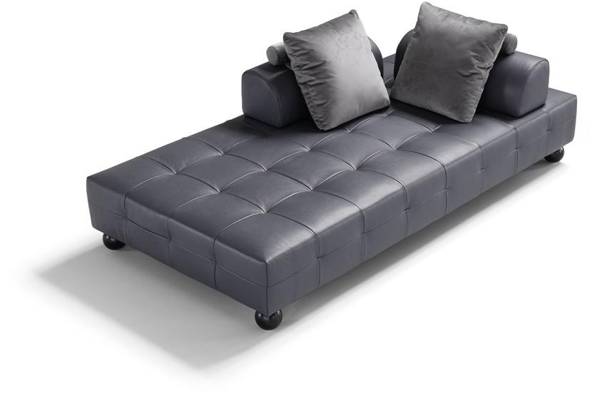 Egoitaliano Стеганая кушетка с кожаной обивкой L'ego sun-id-1463482 - Вид №3