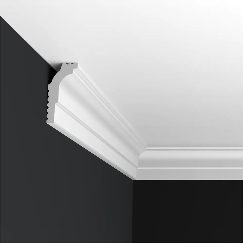 Плинтус потолочный ударопрочный FORMAT - стильное завершение интерьера 82998208