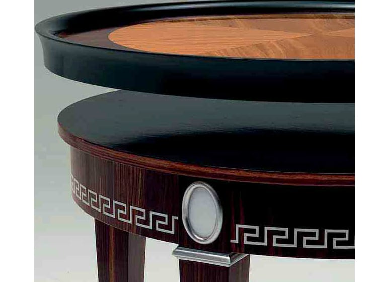 Журнальный столик из черного дерева и citronier с подносом OAK Галерея ARCH-00041346 - Вид №1