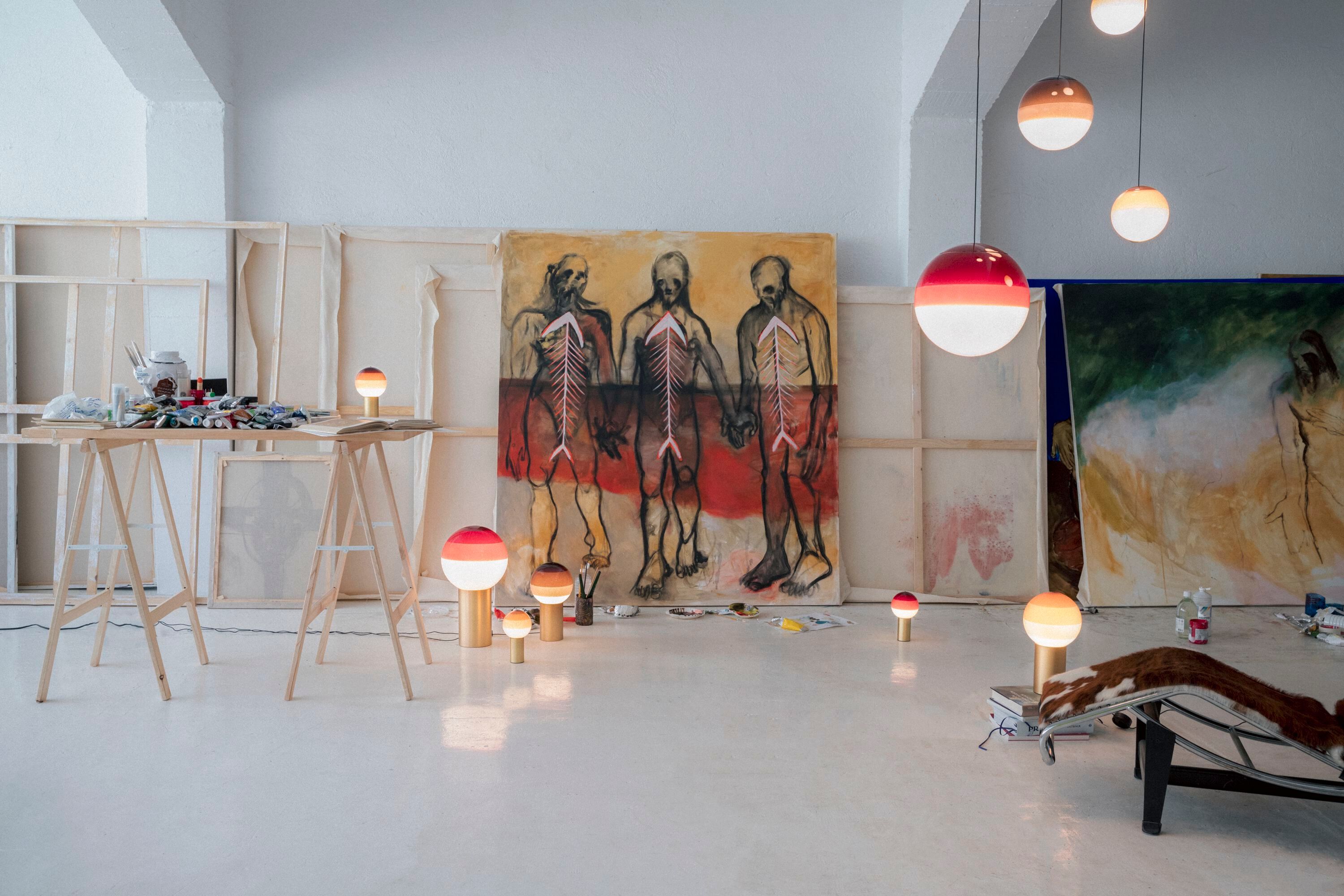 Выдувное стекло светодиодный подвесной светильник Marset Dipping Light ARCH-00129286 - Вид №19