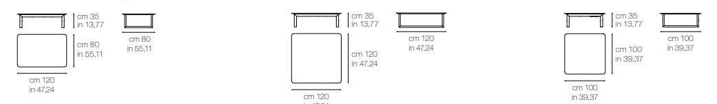 Прямоугольный журнальный столик Grilli ARCH-00050172 - Вид №3