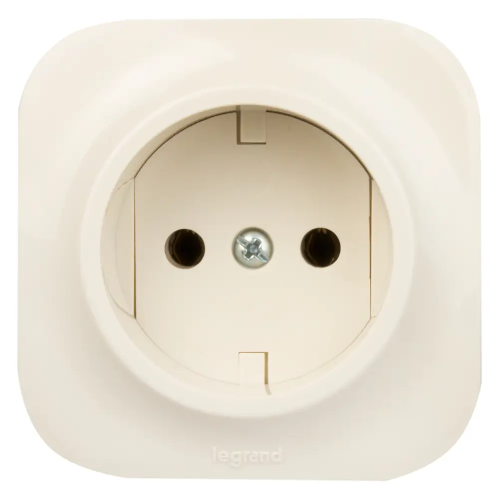 Розетка Legrand Quteo с защитными шторками для открытого монтажа 16157299 STLM-0006602