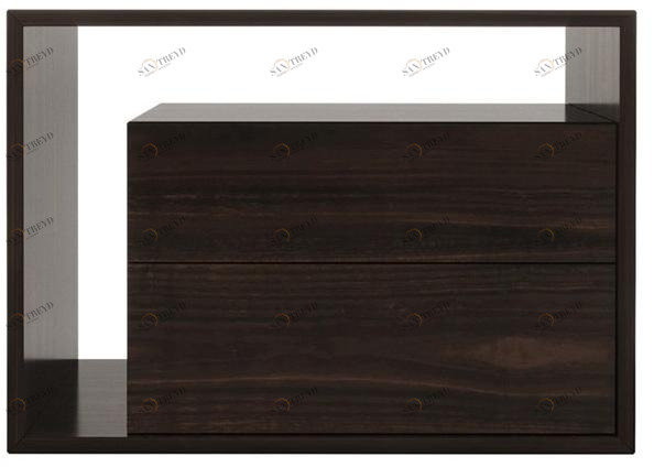 Laskasas Прямоугольная тумбочка из дерева с ящиками Scotland sun-id-1447454