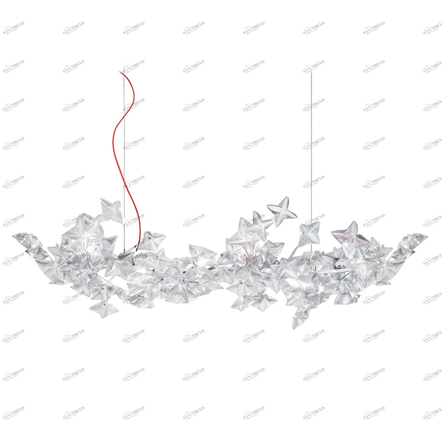 Подвесной светильник Hanami Large Prisma от Slamp HAN78SOS0003LE000 SLAMP ДИЗАЙНЕРСКИЕ 243611 Прозрачный 