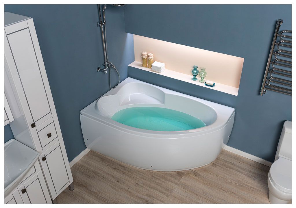 Акриловая ванна Aquanet Sarezo 160x100 L 00204035 - Вид №5