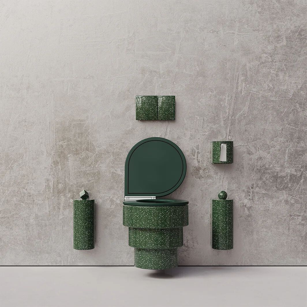 Керамическая туалетная щетка Trone Scepter ARCH-00139453 - Вид №3