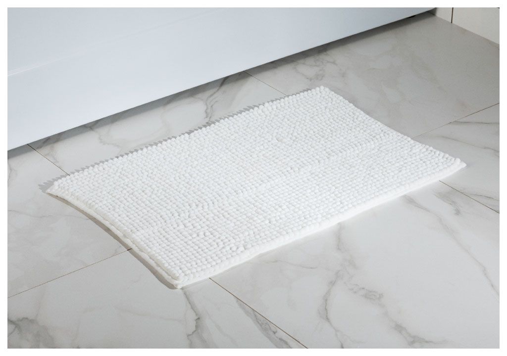 Коврик для ванной Aquanet MA3358G 75см, белый  - Вид №1