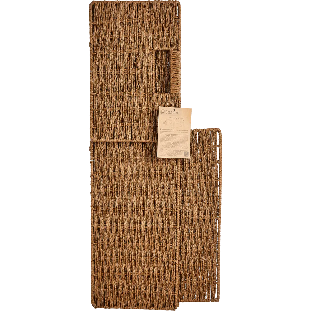 Корзина SPACEO для организации интерьера из бумажного шнура 89344333 Корзина для хранения STLM-1094187 - Вид №4