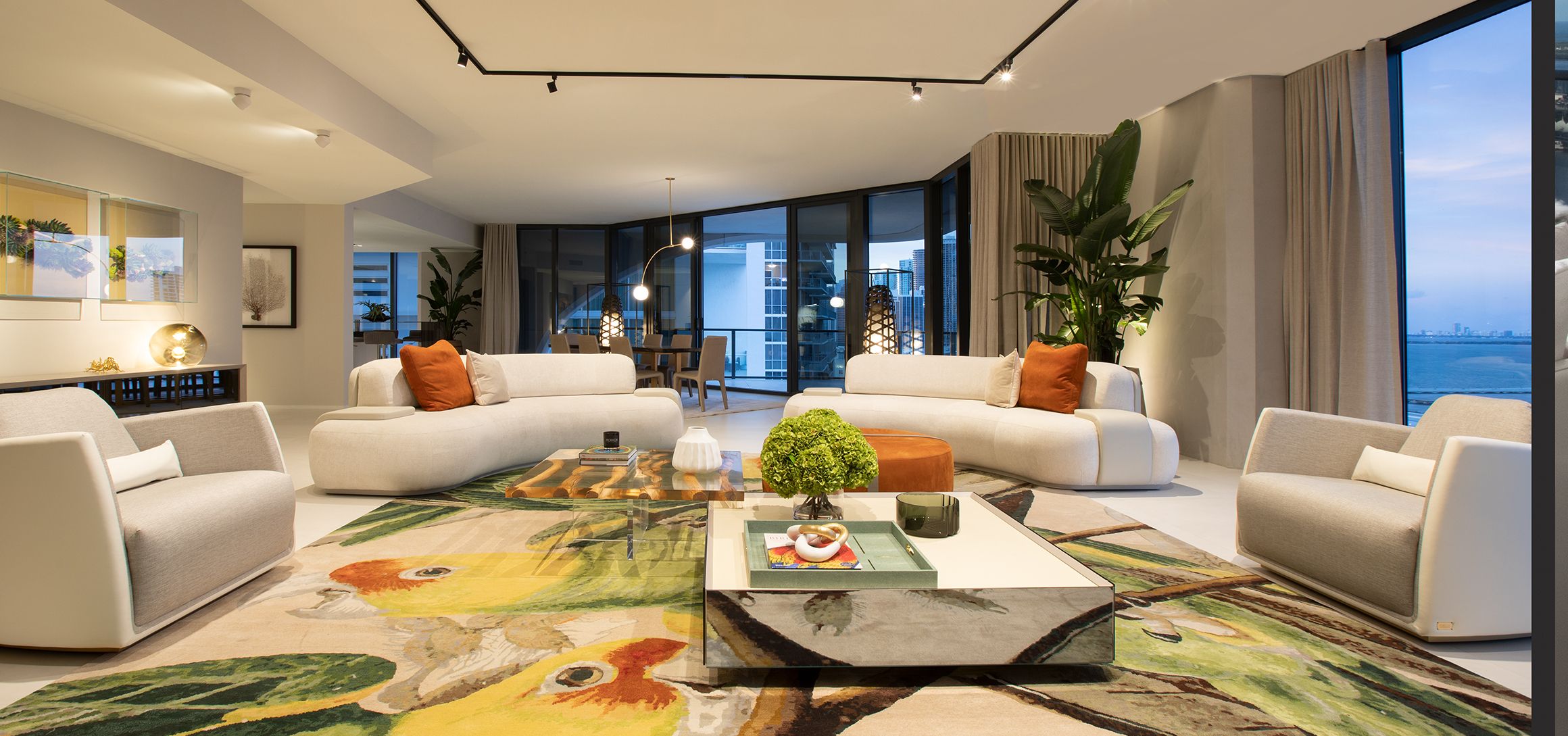 Низкий квадратный журнальный столик из зеркального стекла MORADA Cofre ARCH-00069286 - Вид №4