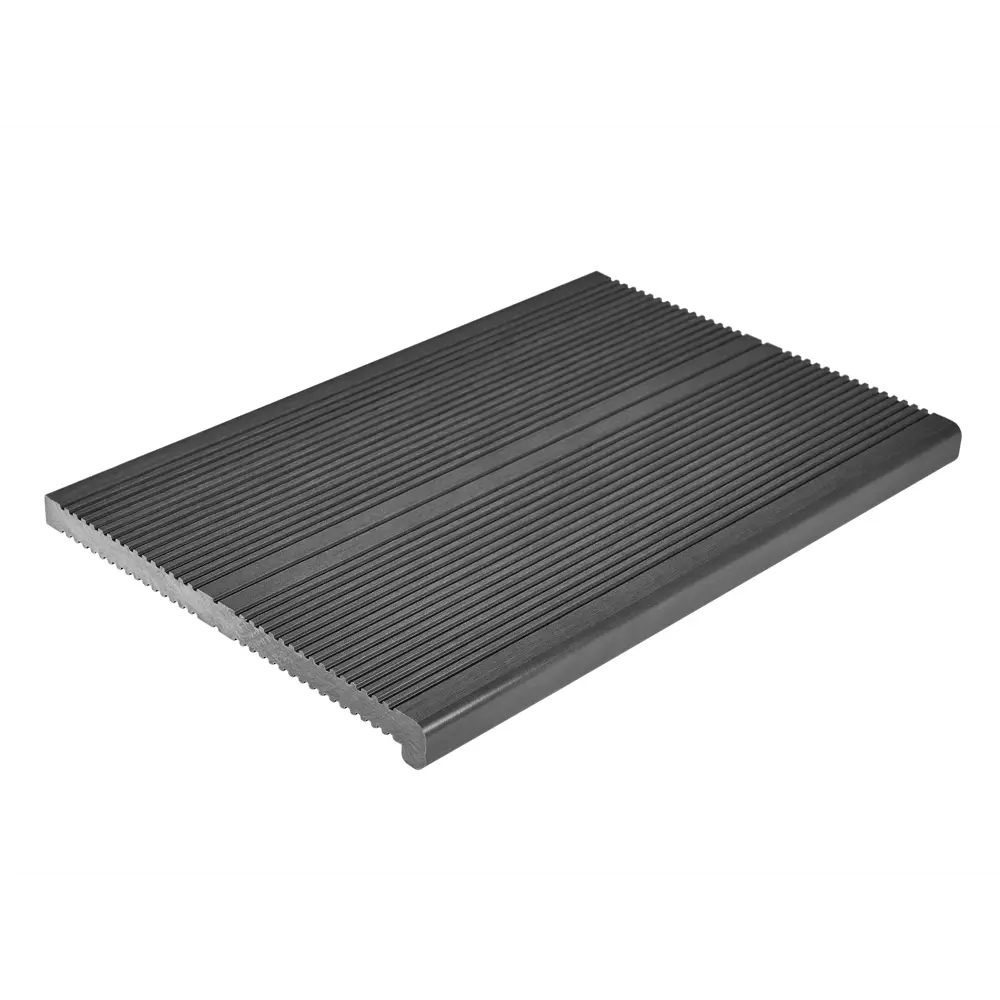 Ступень Groentec прямая ДПК 320x30x2000 мм цвет серый STLM-2121580