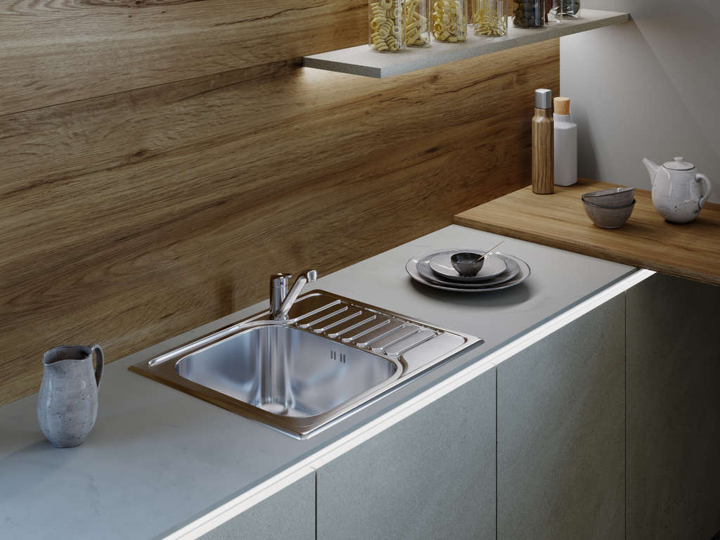 Кухонная мойка Kashiogawa 60 IN OMOIKIRI 4993274 - Вид №3