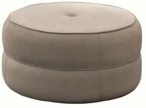 Capital Collection Круглый кожаный пуф