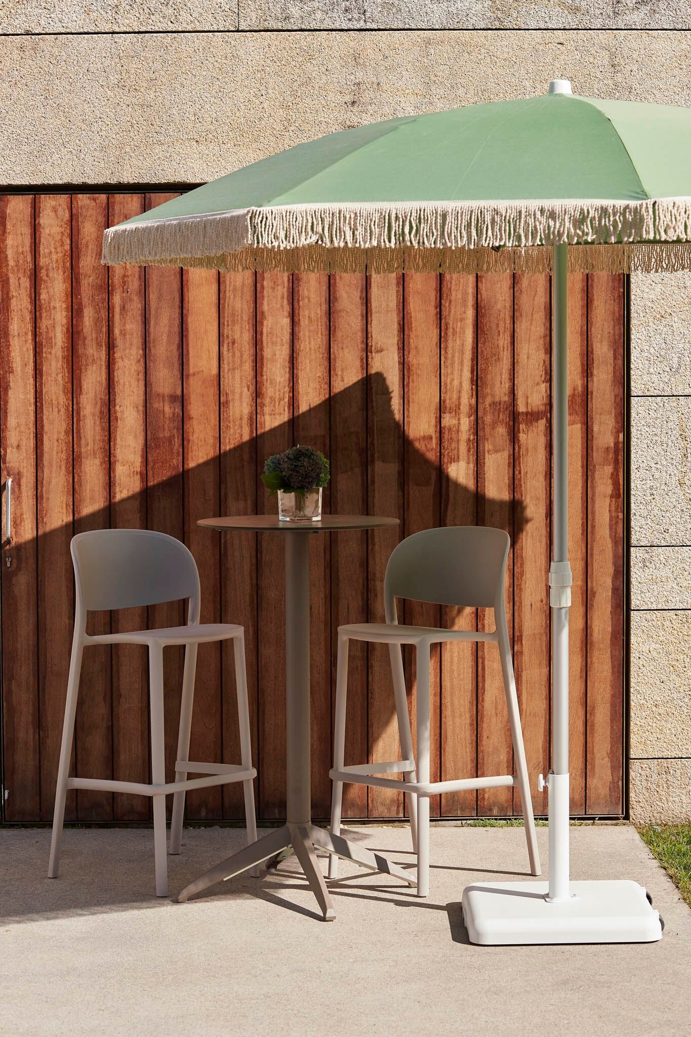 Круглый зонт из алюминия и олефина Ezpeleta MENORCA ARCH-00030589 - Вид №1