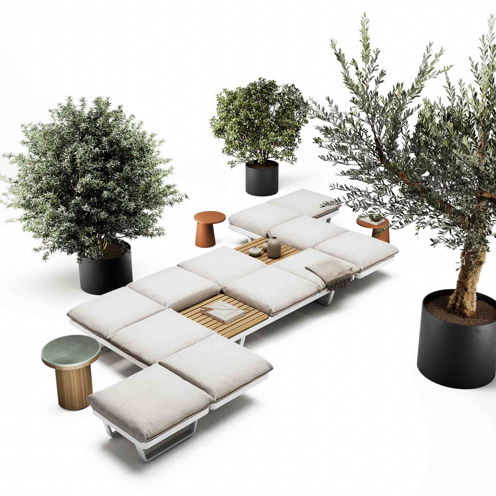 3-местный модульный садовый диван Atmosphera Венеция ARCH-00042465 - Вид №5