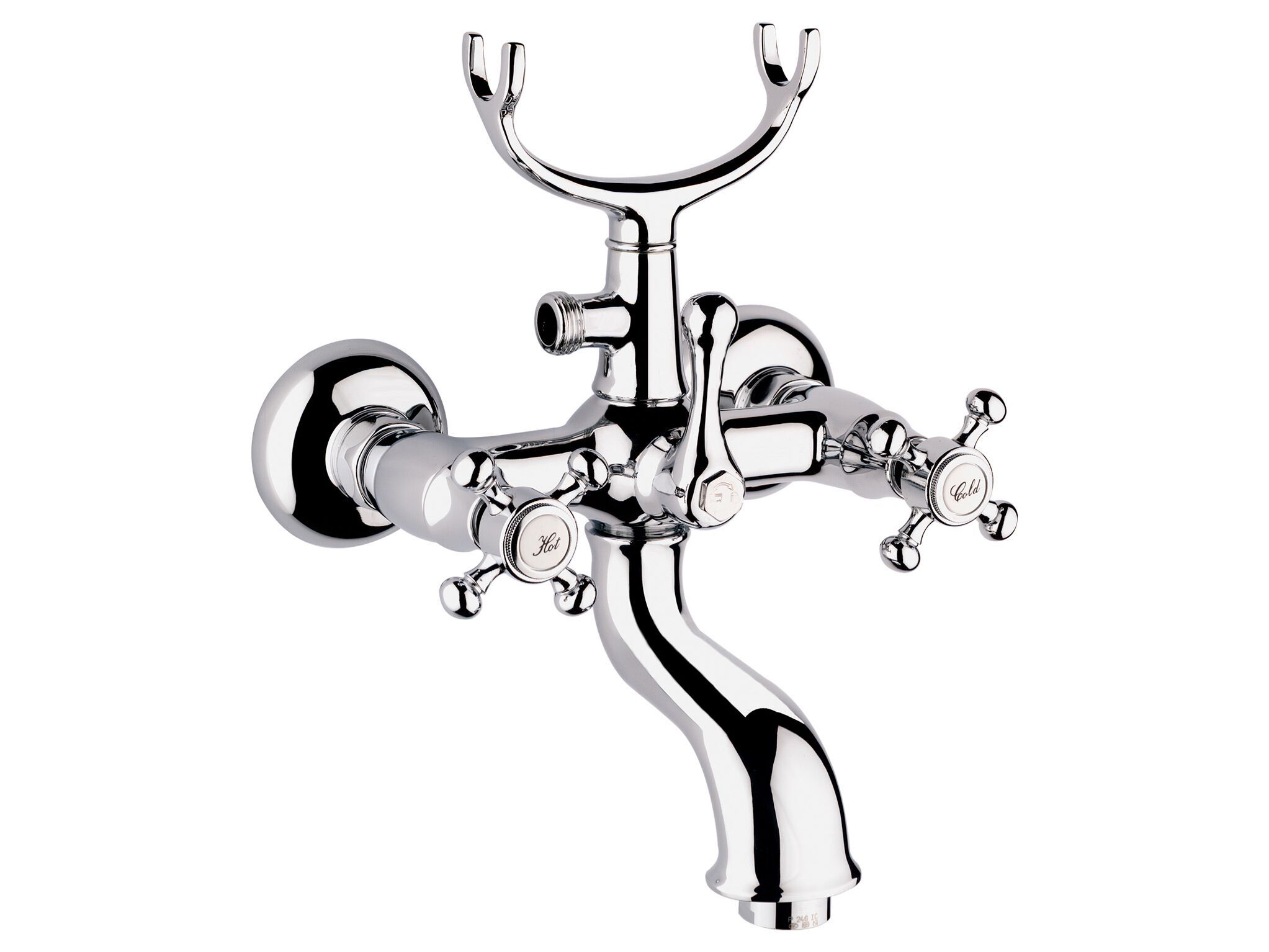 Настенный смеситель для ванны с переключателем GUGLIELMI RUBINETTERIE классическая ARCH-00104749 - Вид №1