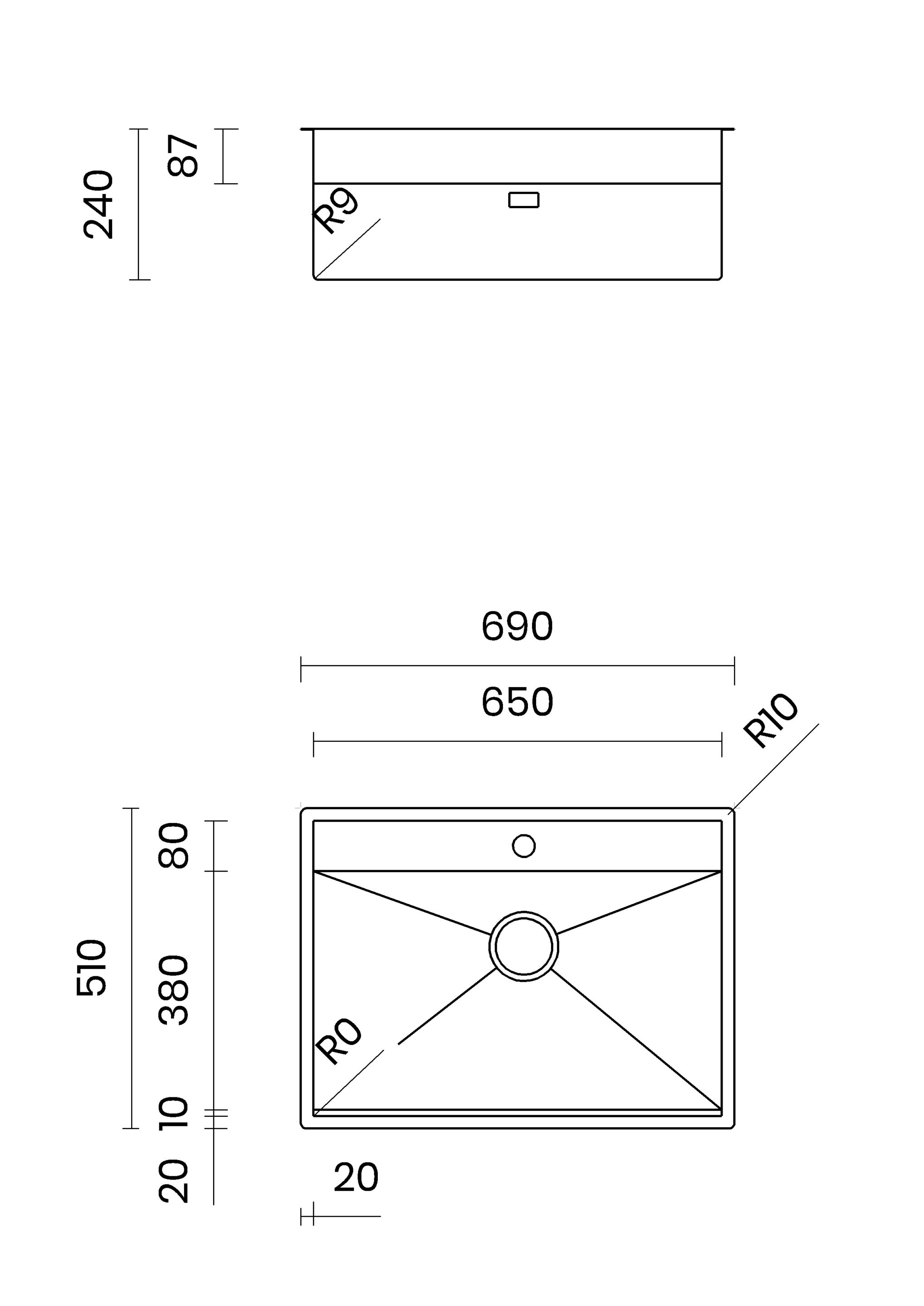 Раковина из нержавеющей стали TASCA Lagoon Outdoor ARCH-00017395 - Вид №1