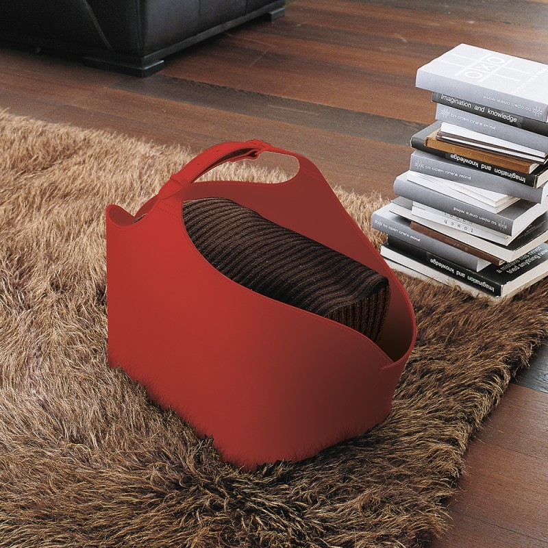 S03ROX110 Корзина с ошибками Adriani e Rossi красный  - Вид №1