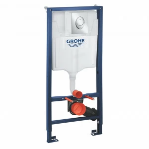 Система инсталляции GROHE Rapid SL комплект 3 в 1 для подвесного унитаза с панелью смыва и ревизионным коробом (39503000)