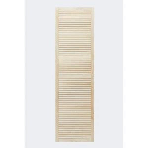 Жалюзийная дверь 715x594 мм дерево сорт Экстра