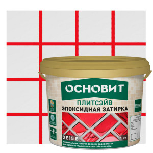 85234336 Затирка эпоксидная Плитсэйв XE15Е 085 цвет красный 1 кг STLM-0060232 ОСНОВИТ