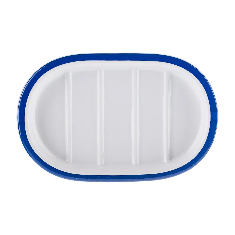 Мыльница Moroshka Memphis керамика цвет белый/жёлтый/чёрный STLM-2206704 - Вид №3