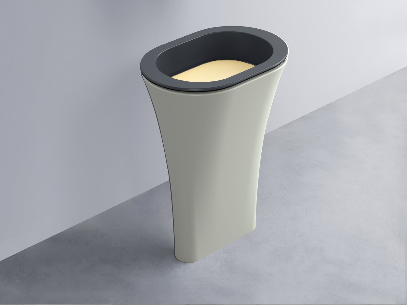 AMLA65-BA+AMPILO-CN+AMCOLO-PM Раковина Amedeo Ovale отдельностоящая cielo Enjoy + Amedeo Ceramica Cielo