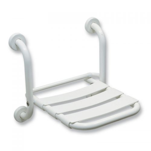 12008/2R Idral Настенное складывающееся сиденье для душа без спинки серии EASY. С покрытием Rilsan 