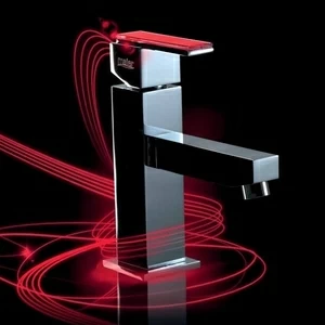 Однорычажный смеситель для раковины 50.002C MAIER KROMATIC KUADRAT