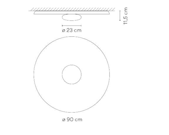 Настенный светильник / потолочный светильник Vibia топ ARCH-00074317 - Вид №14
