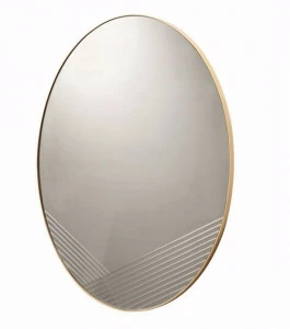 Roche Bobois Овальное настенное зеркало в современном стиле