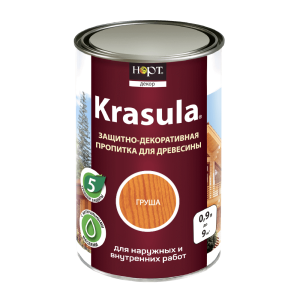 91143936 Защитно-декоративный антисептик для древесины Красула/Krasula груша 0.9 л STLM-0498665 НОРТ