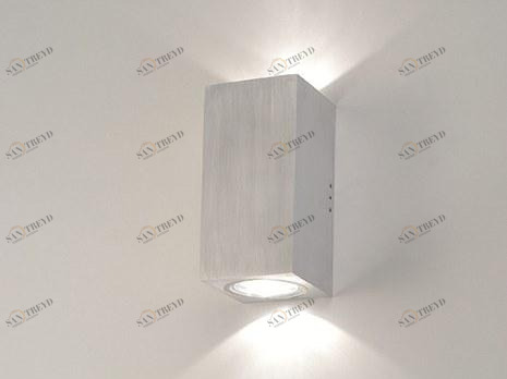BEL-LIGHTING Бра для наружного освещения прямого и отраженного света из анодированного алюминия Cube 907.gu