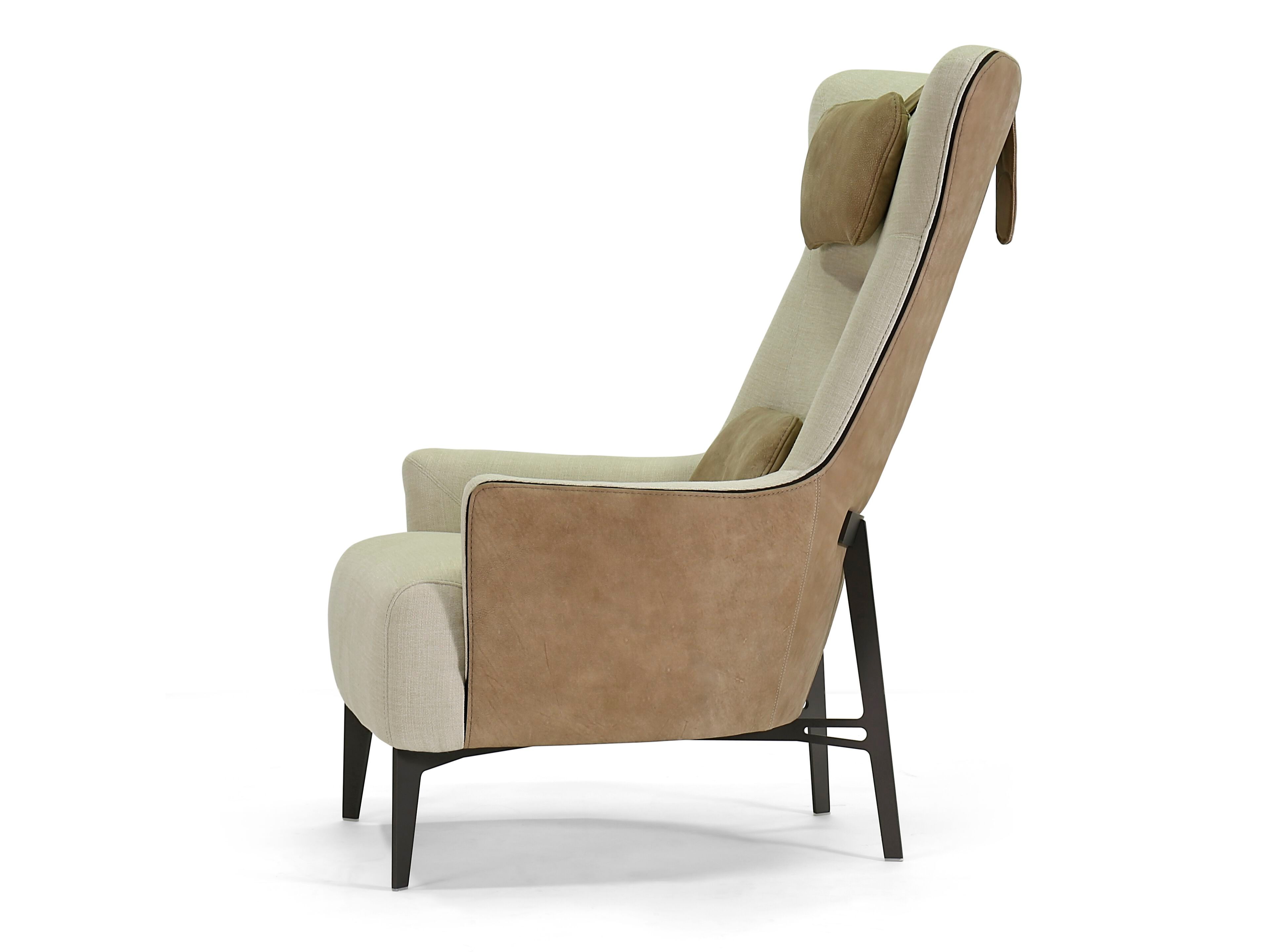 Кресло bergère из ткани Borzalino MIA ARCH-00076143 - Вид №4