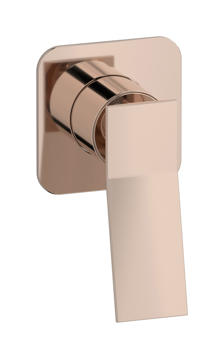 Внешние части встроенного смесителя на 1 потребителя WE ARE IB wa305sr Rose Gold Wave