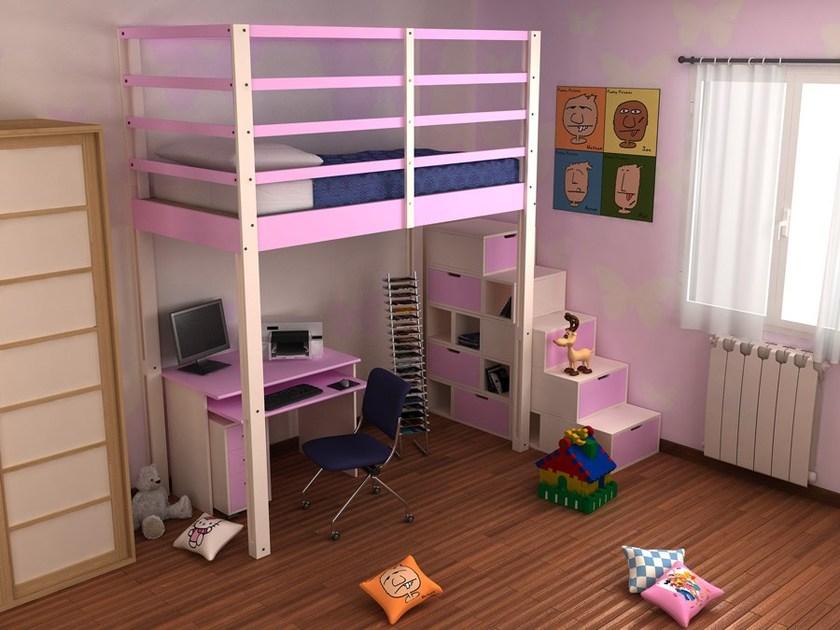 Cinius Спальня-лофт из дерева sun-id-1369180 - Вид №1