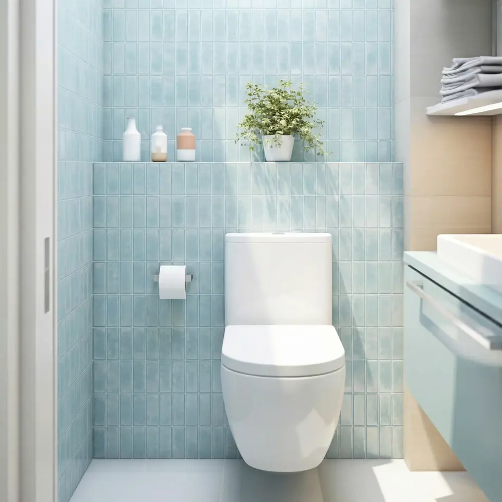 Панель ПВХ Плитка Лазурит 3x962x487 мм 0.47 м² Santreyd STLM-2116357 - Вид №3