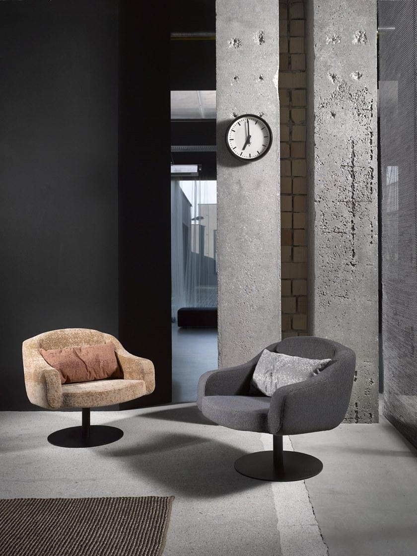 mminterier Поворотное тканевое кресло с подлокотниками sun-id-1492377 - Вид №5