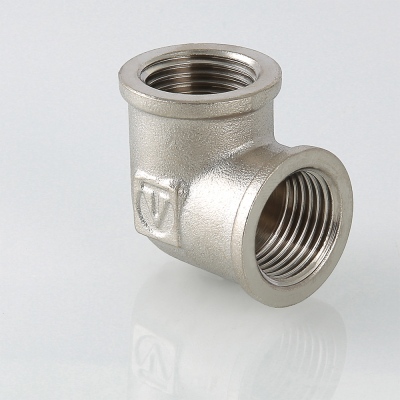 VTr.090.N.0008 Фитинг резьбовой – угольник Valtec 1 1/2"  - Вид №1