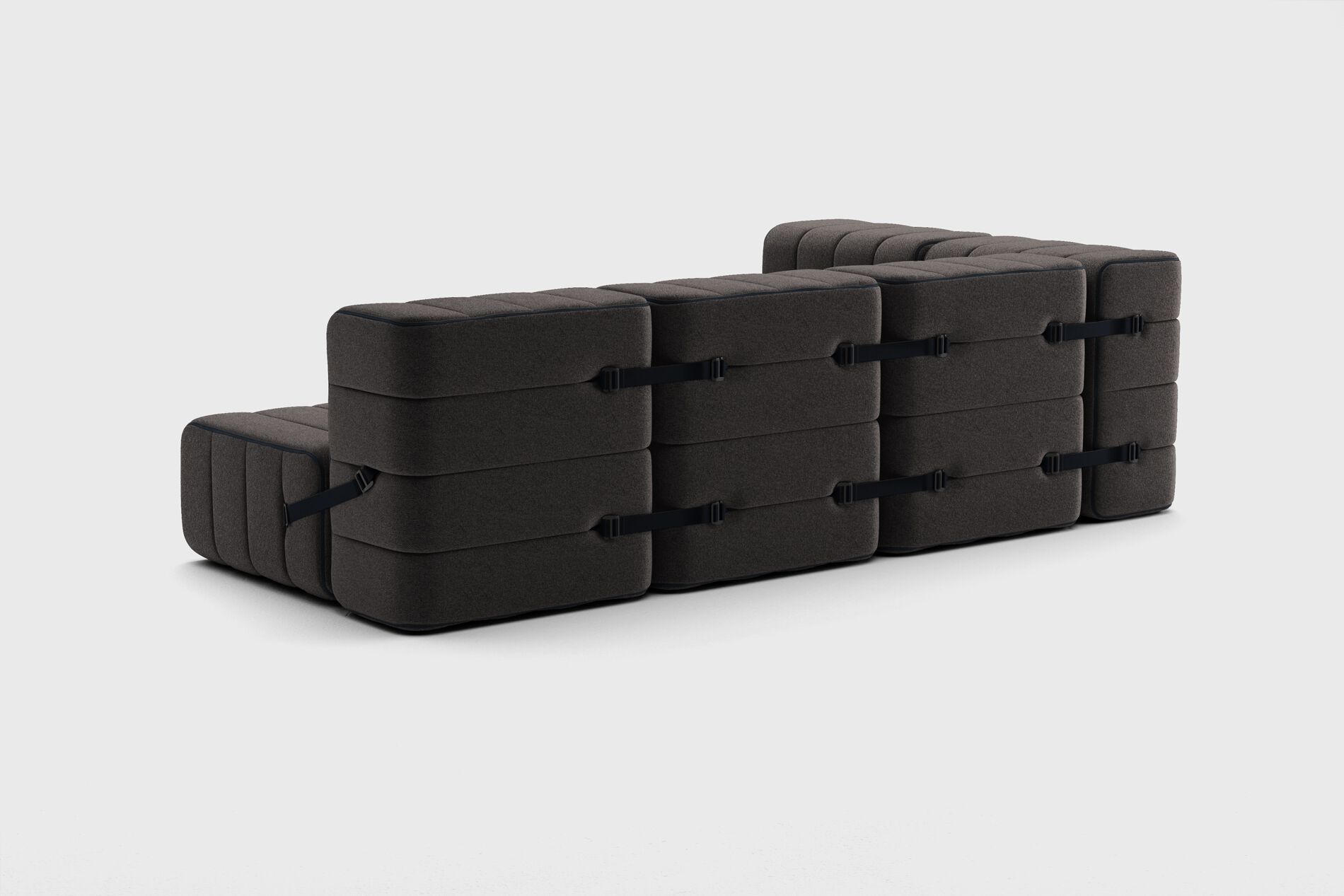 Модульный угловой диван из ткани AMBIVALENZ Curt ARCH-00061719 - Вид №6