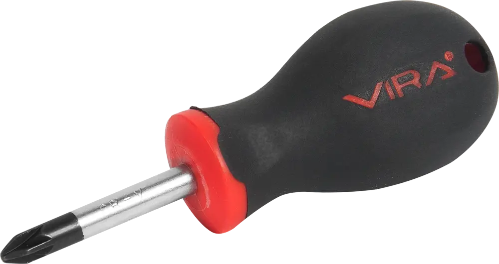 Отвертка крестовая Vira Rage PZ с намагниченным наконечником 82482382