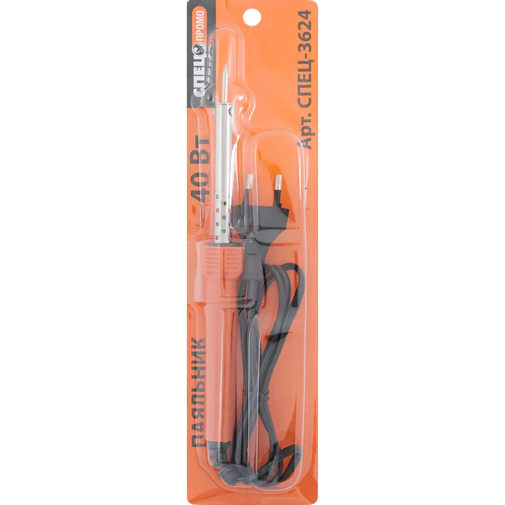 Паяльник СПЕЦ ПРОМО 3624 - профессиональный инструмент для надежной пайки 84547732 STLM-0051776 - Вид №2