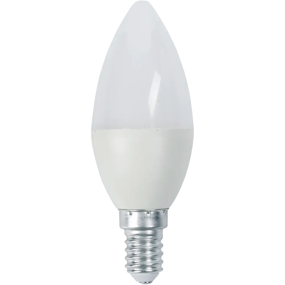 Лампа светодиодная Bellight E14 220-240 В 6 Вт свеча 480 лм, тёплый белый свет STLM-2090648