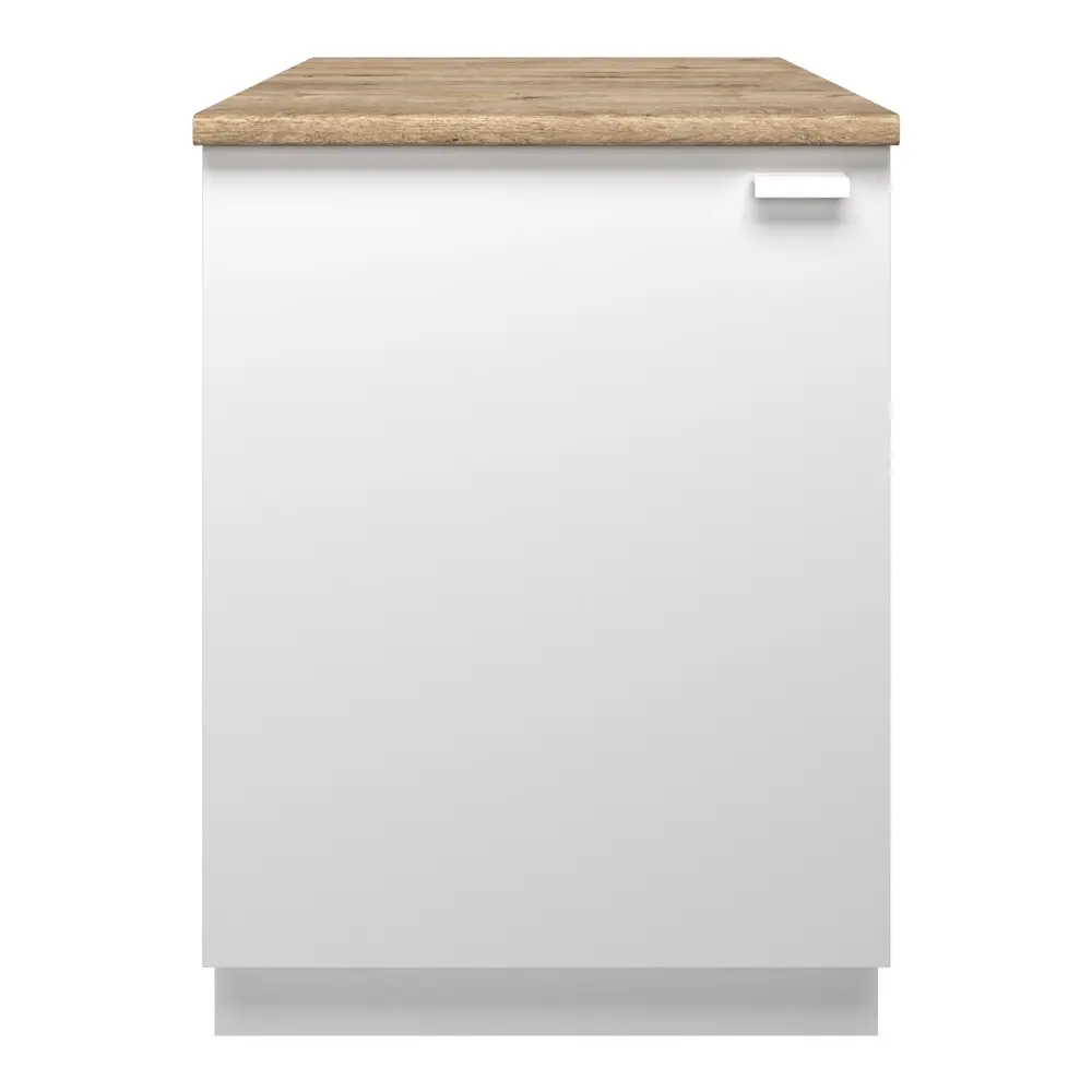 Кухонный шкаф напольный Изида 60x86x56 см ЛДСП цвет белый Santreyd STLM-2180270 - Вид №3