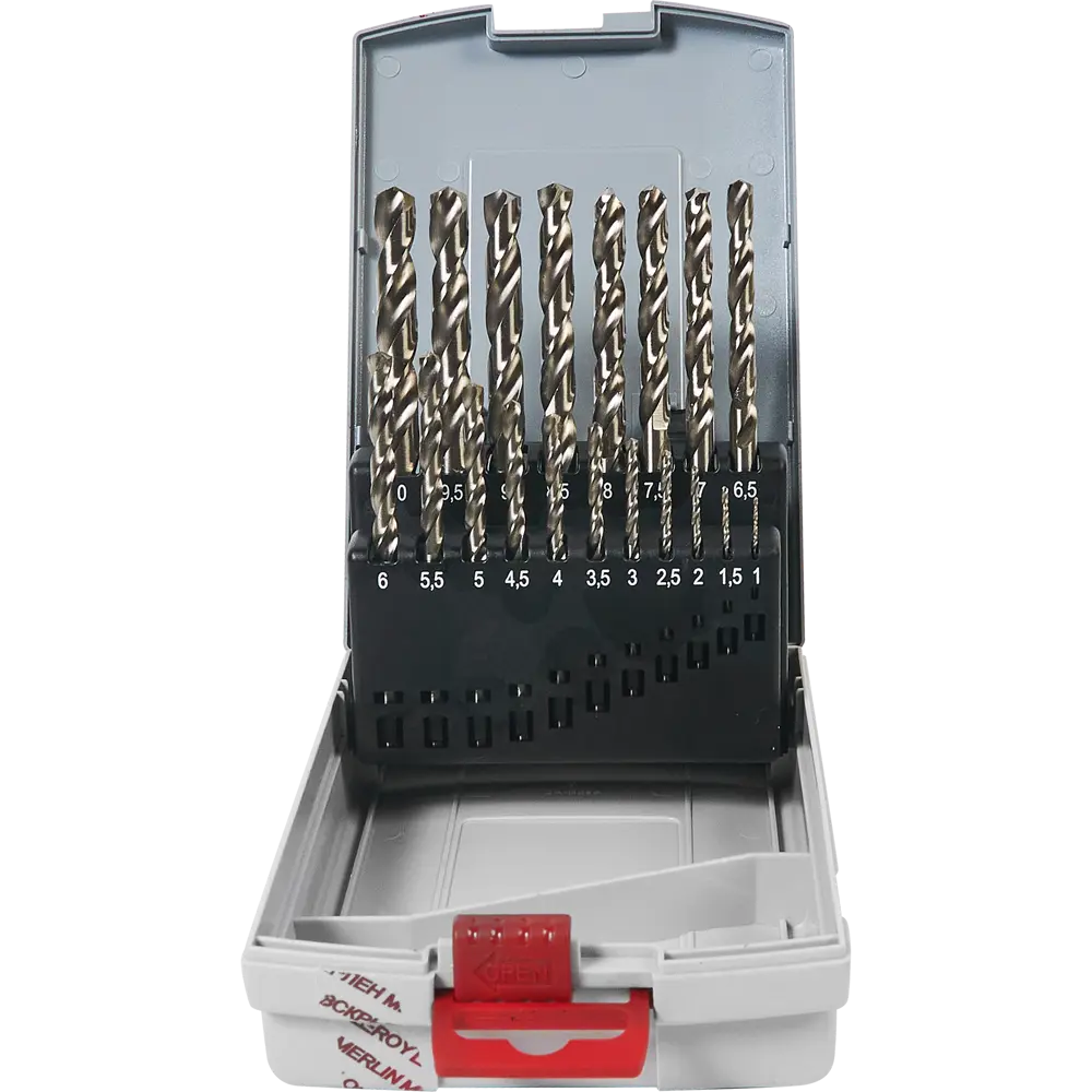 Набор свёрл по металлу Bosch 10x87 мм, 19 шт BOSCH PROFESSIONAL STLM-2198643 - Вид №1