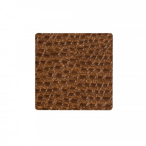 98902 LACE brown подстаканник квадратный 10х10 см, толщина 1,6мм;LIND DNA