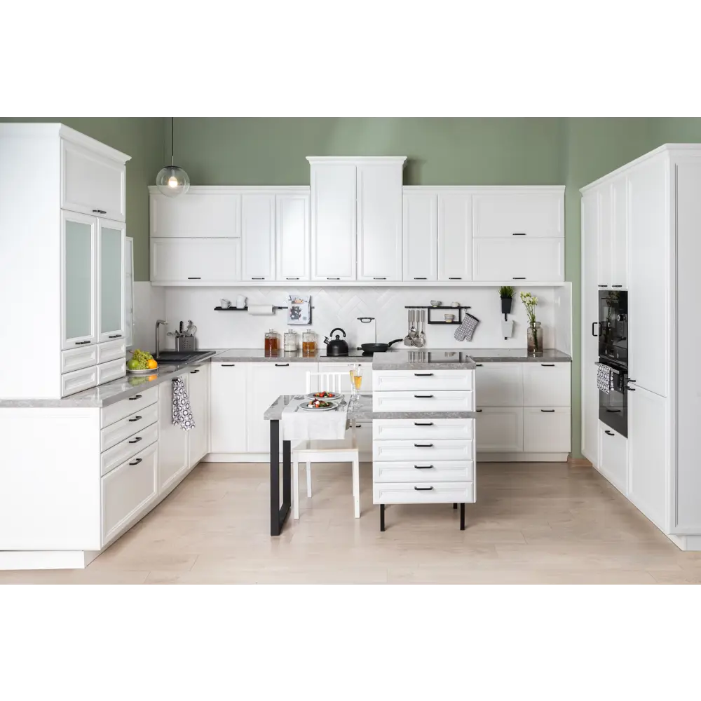Фасад для кухонного ящика Реш 39.7x12.5 см Delinia ID МДФ цвет белый 82011416 STLM-2038425 - Вид №9