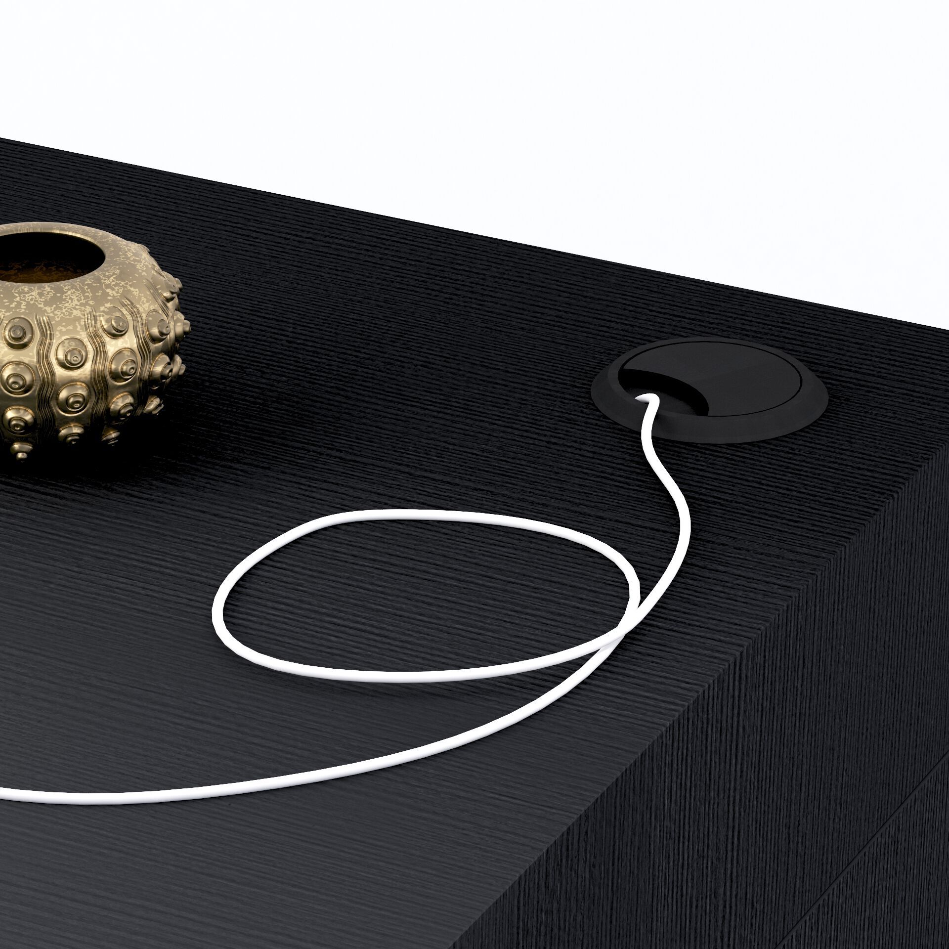 Высокий стол на полуострове в меламине с беспроводным зарядным устройством Mobili Fiver Evolution ARCH-00028433 - Вид №25