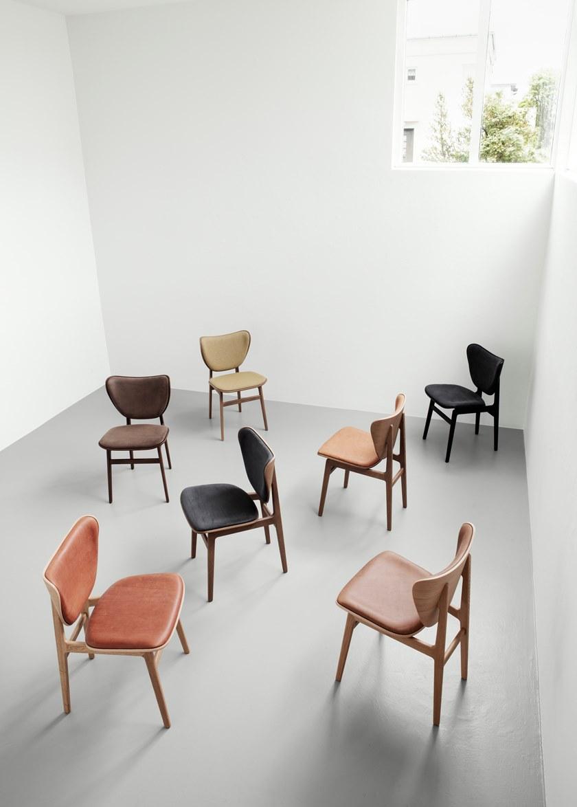 NORR11 Стул из дуба с кожаной обивкой Elephant sun-id-1508240 - Вид №4