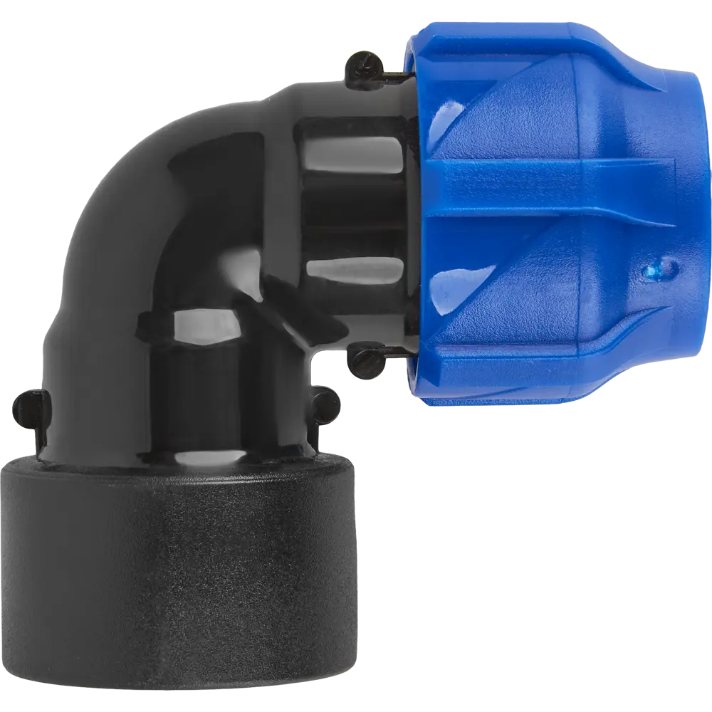 Отвод комбинированный 90° ПНД Valfex 3/4"x20 мм ВР 83742573 STLM-2149987  - Вид №1